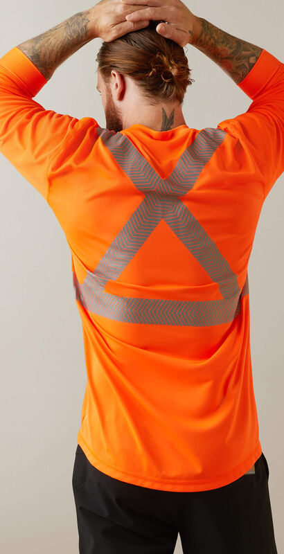 Rebar Hi-Vis ANSI T-Shirt Back